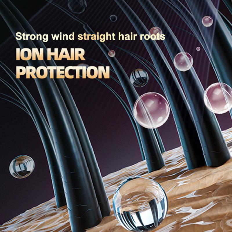 Фен Профессиональный Ионный Фен для Дома Холодная Сушка Салонный Фен Диффузор Насадка-Концентратор