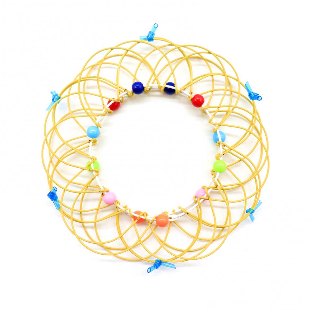 Детская мандала антистресс игрушка регулируемая тридцать шесть переменных разновидностей корзина с цветами железное кольцо детская головоломка игрушка для снятия стресса