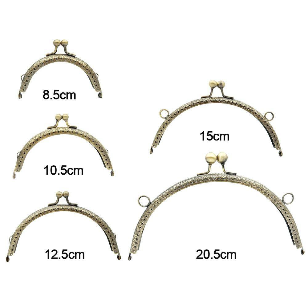 Винтажная застежка для кошелька, рамка для сумки, фурнитура для кошелька, мини-сумка, застежка-поцелуй, замок, сделай сам, ремесло