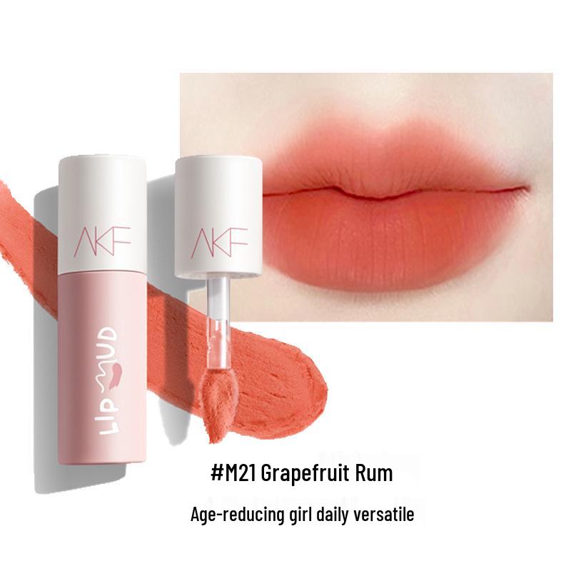 AKF Matte Lip Mud: Affordable Lipstick & Lip Gloss for Students - Niche Brand