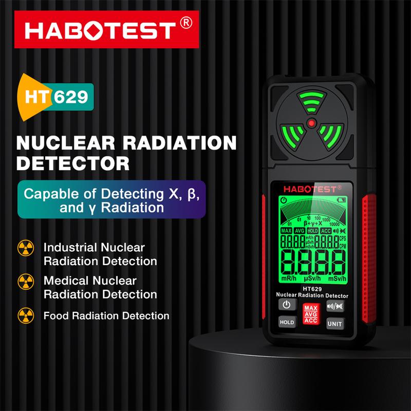 HABOTEST Измеритель ЭМП Детектор Радиации Измеритель Уровня Звука Децибел Метр Детектор Газа Температура Влажность Световой Люксметр Анемометр