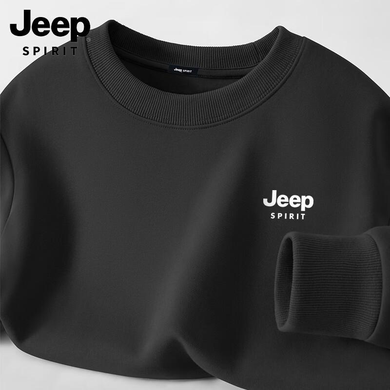 Мужской свитшот с круглым вырезом и длинными рукавами JEEP SPIRIT