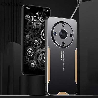 Металлический матовый чехол из алюминиевого сплава для Honor Magic 7 6 Pro Lite X9 X8 X7 A B C Ощущение холодной кожи Ударопрочный Чехол для телефона