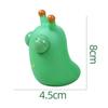 Creative Funny Eyeball Burst Squeeze Toy Green Eye Caterpillar Pinch Toys Adult Kids Stress Relief Fidget Toy Panda Doll Toy