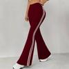 Womens High Waist Wide Leg Trousers Straight Fit Flared Pants Casual Loose Long