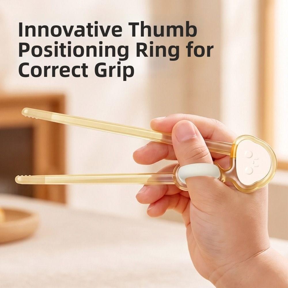 Food Grade Children's Training Chopsticks Transparent Elementary Chopsticks Children