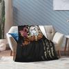 Clair Obscur Expedition 33 Esquie Knitted Fashion Blanket Funny Quotes Flannel Throw Fashion Blankets Rug Piece Ultra-Soft Bedspread Portabl