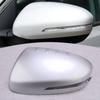 Car Front Left Rearview Side Mirror Cover Cap Fit For Kia Optima K5 2011-2015 Silver ABS