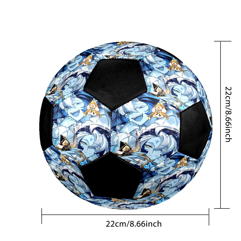 Shadow Milk Cookie Indoor Soccer Ball Colorful Machine Stitched PVC Size 5 Team Training Competition Ready Durable High-Bounce Cool Sports Gift