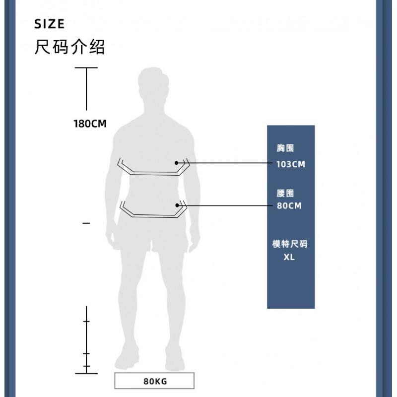 Mens Compression Athletic Set Long Sleeve Top Pants Running Basketball Gym Workout Quick Dry Breathable Sportswear