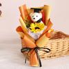 10 Pcs/set Graduation Season Graduation Bear Doll Graduation Ceremony Bachelor Bear Plush Toy  Kids