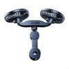 Car Fan for Backseat Double Headed USB Adjustable SUV RV Sedan Universal Vehicle 3 Speed