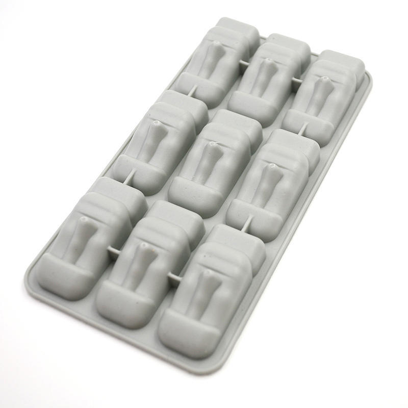 Остров Пасхи Моаи Каменные статуи Поднос для льда Кубики льда DIY Плесень Пудинг Желе Плесень