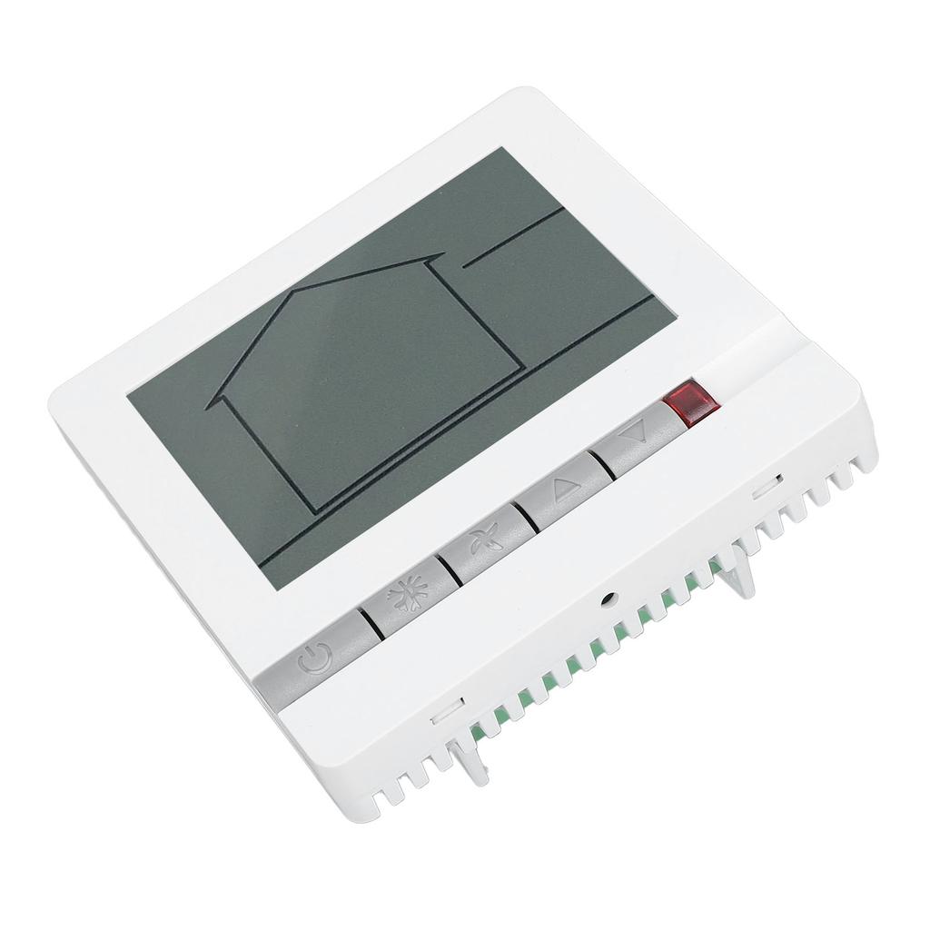 Digital Smart Thermostat LCD Screen Brushless Fan Smart Home Thermostat Temperature Controller for R