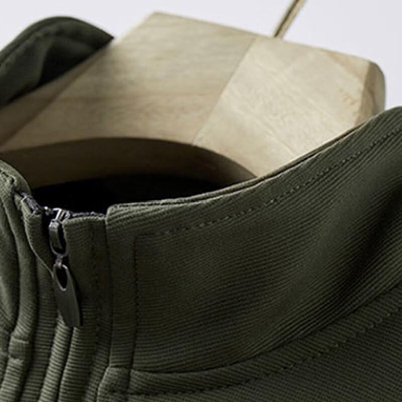 Maoren Men's Half-Zip Stand Collar Sweatshirt