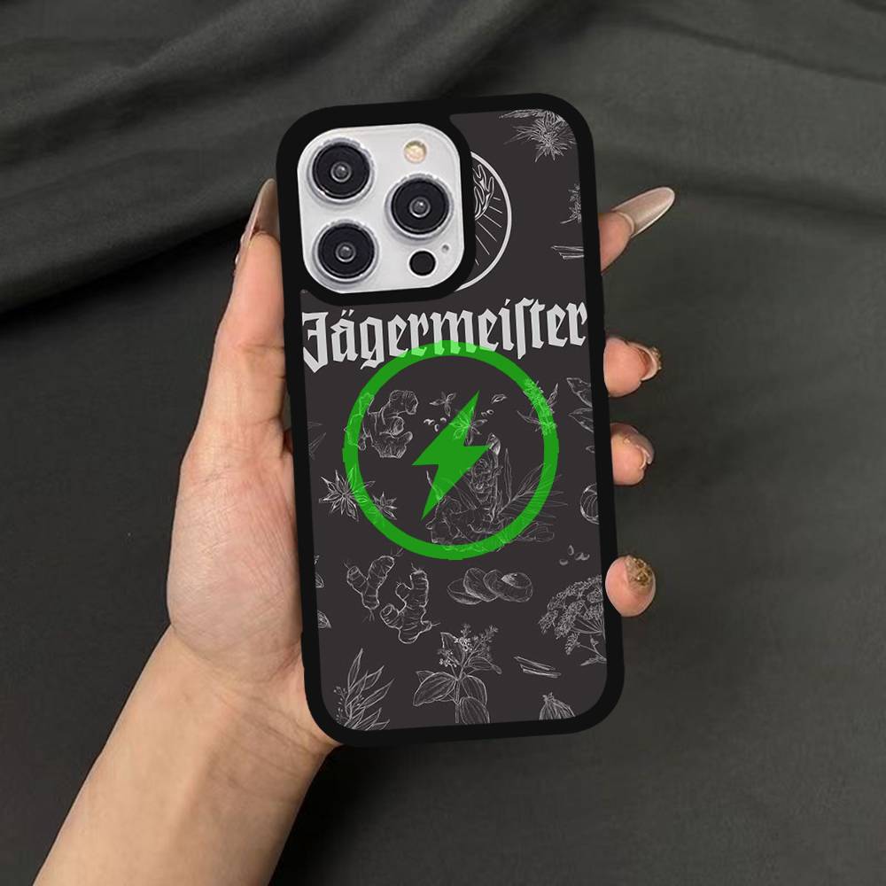 Горячий J-Jagermeisters Для Magsafe Для iPhone Чехол для телефона 17 Air 16 15 14 Plus 13 12 Mini 11 Pro Max Тонкий Магнитный Чехол