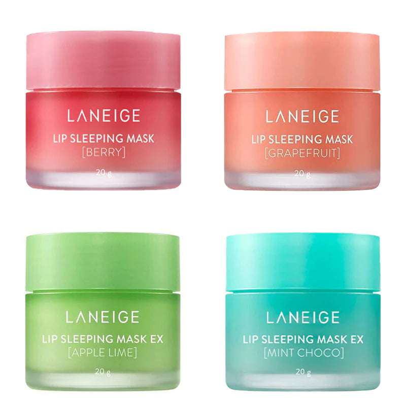 LANEIGE Lip Sleeping Mask 20g| Berry,Apple Lime, Mint Choco, Grapefruit