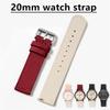 20mm Waterproof Sailcloth Watch Strap Two-Sided Nylon Watchband Quick Release Band Sport Belt