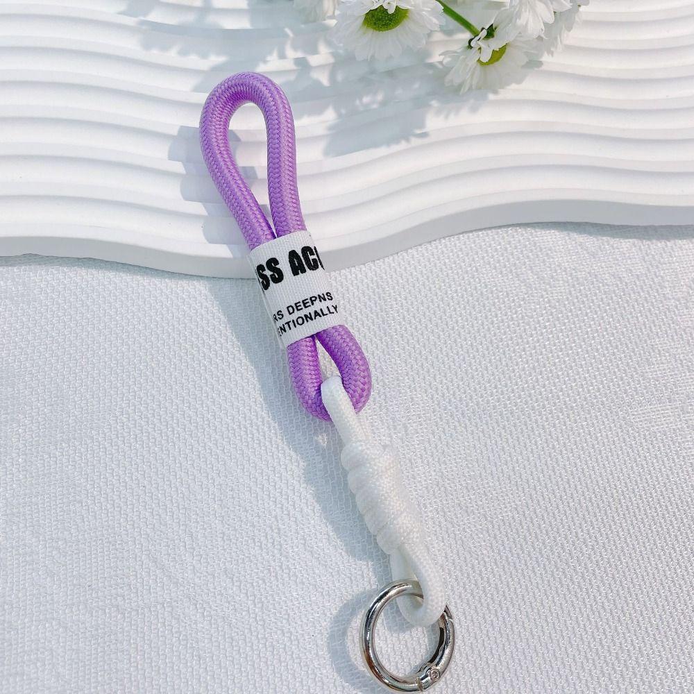 Анти-потеряшка, цветной узел, креативный плетеный шнурок, брелок, рюкзак, декор