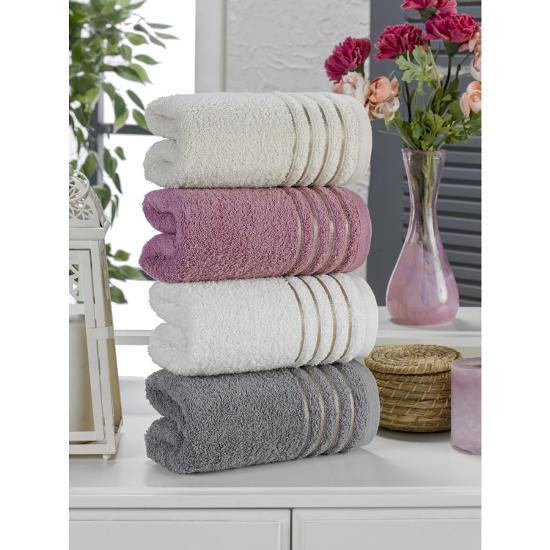 Набор полотенец 4 800гр.. 50X90CM Премиум Люкс 100% Хлопок vip