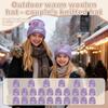 Group Surrounding Knitted Hat And Winter Wool Hat Outdoor Warm Wool Hat Couple Hat