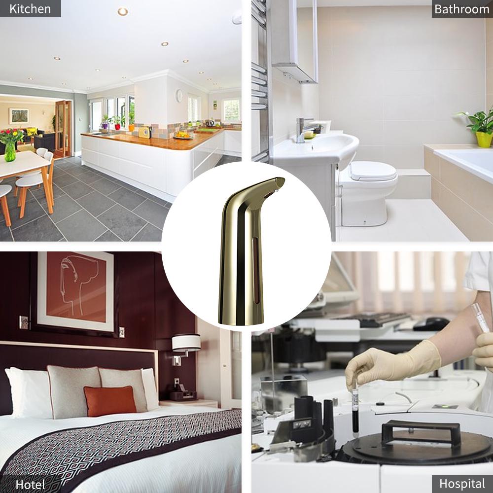 400mL Automatic Soap Dispenser Infrared Hand-free Touchless Soap Dispenser