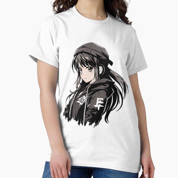 Cool anime girl design Classic T-Shirt