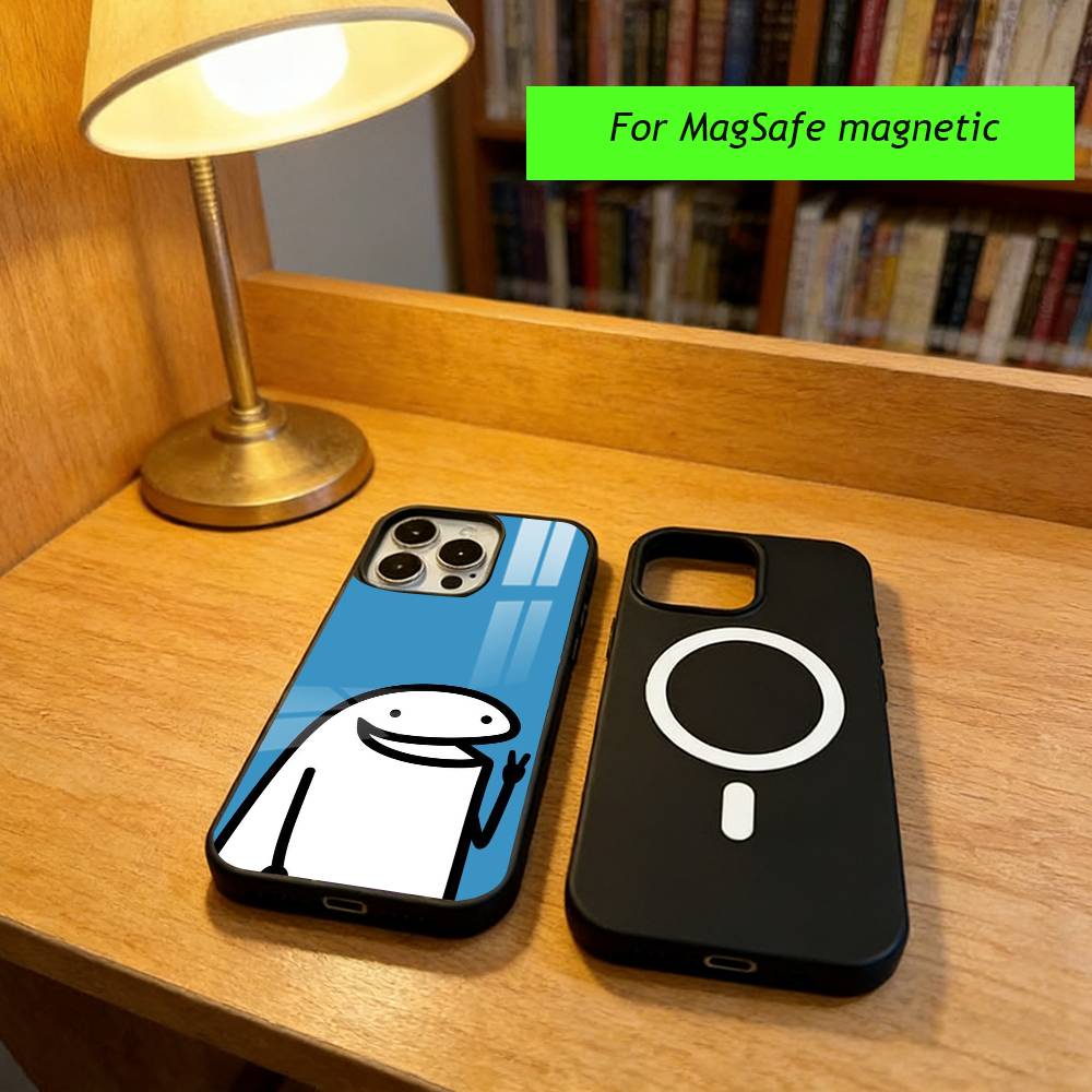 Cute Flork Of Cows Phone Case For iPhone17,16,15,14,13,12,11 Plus,Pro Magnetic For Magsafe Wireless Charging