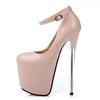 19cm Extreme High Heels Pumps Women Shoes Platform Black Nude Heels Sexy Party Stripper Dance Party Nightclub Shoe Large Size 50