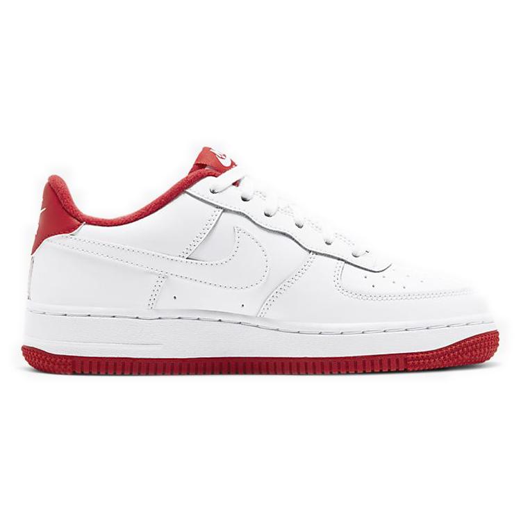 Nike Air Force 1 Белый Университетский Красный GS CD6915-101