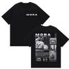 Rapper MORA Album 2025 Graphic T Shirt Men's Hip Hop Vintage Fashion O-Neck T-shirts Casual Oversized Cotton T-shirts Streetwear