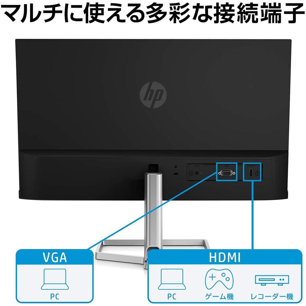Монитор HP M22f дюймов Full HD тонкая матовая IPS-панель тонкая рамка черная задняя панель 3 года гарантии 21.5 (Номер модели 2E2Y3AA-AAAA)