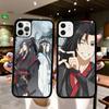 Anime Grandmaster Mo Dao Zu Shi Phone Case Silicone PC+TPU Case for iPhone 11 12 13 Pro Max 8 7 6 Plus X SE XR Hard Fundas