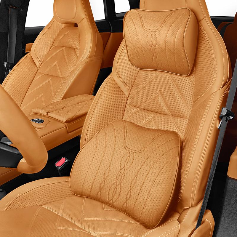 Haval Car Headrest Lumbar Support Pillow for H6, Big Dog, Menglong, H9, H5, Xiaolong – Memory Foam, All-Season Neck Protection