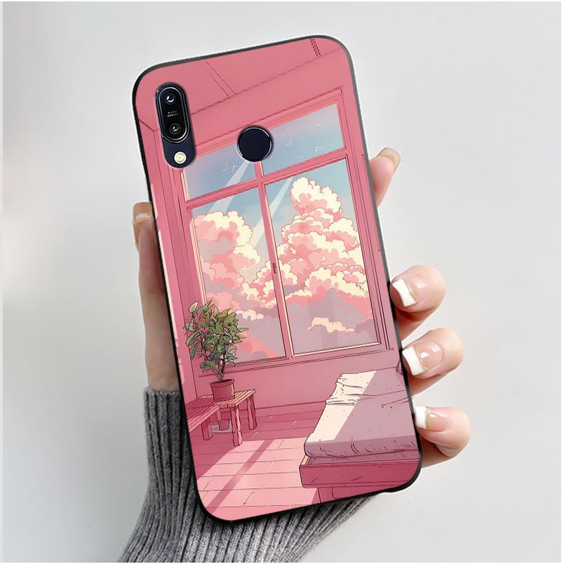Чехол для Asus Zenfone Max (М1) Черный чехол ZB555KL для Asus Zenfone Max Pro (М1) Милый яркий ударопрочный чехол для ZB601KL/ZB602K