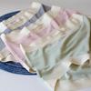 Soft Underwear High Elasticity Plus Size Panty Women's Mid-waist Comfortable Panties Package Hip Breathable Striped Bottoms