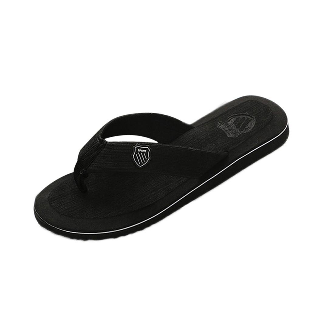 Men's Summer Flip-flops Slippers Beach Sandals Indoor&Outdoor Casual Shoes