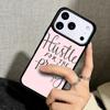 Чехол Case для iPhone 17 Air 16 Pro Max 15 Plus 11 13 Mini 14 12 Задняя крышка телефона Розовый Девушка Босс