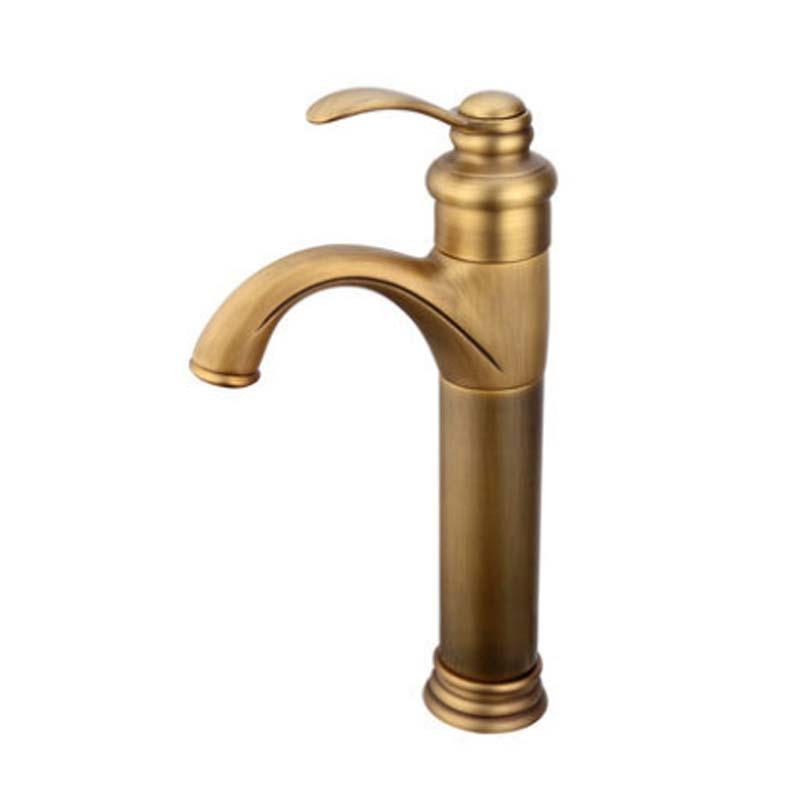 Антикварный бронзовый смеситель для ванной комнаты, латунные смесители для раковины, смеситель для раковины с горячей и холодной водой, смеситель для раковины на бортике, смеситель для туалета, водопроводный кран