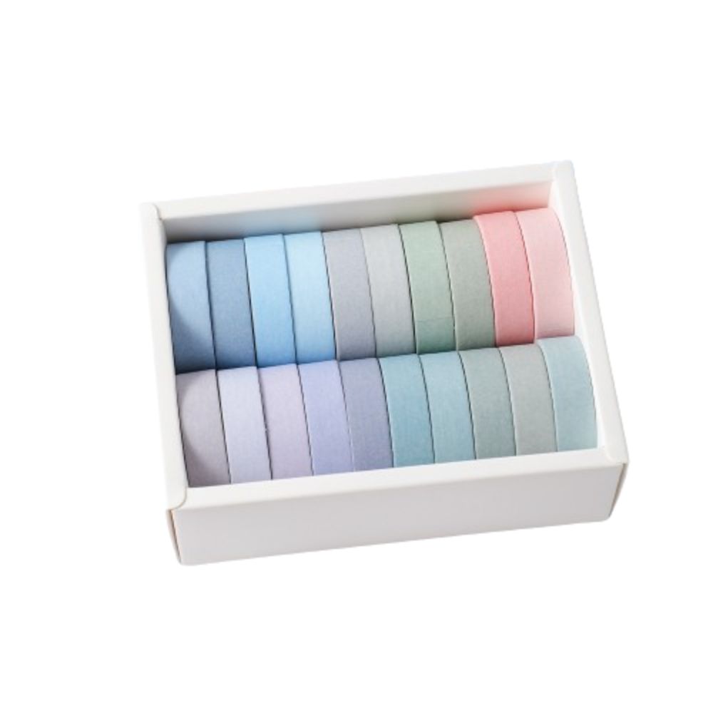 Multiple Colors Thin Masking Tape Gift Wrapping Decorative Tape Tape Set  Scrapbooking