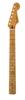 Satin Roasted Maple 22 Jumbo Flat Oval Shape Replacement Guitar Neck Made In Mexico Stratocaster® Neck, Frets, 12", Maple,