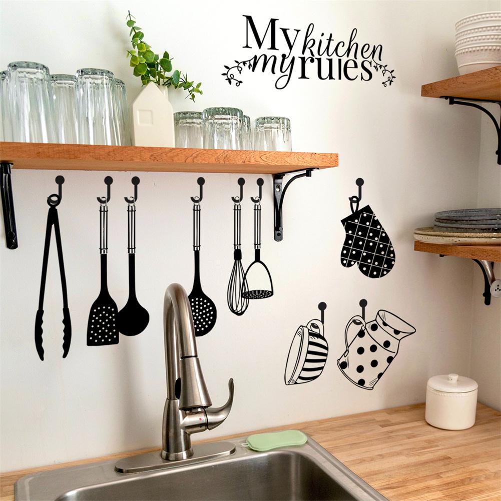 Наклейка на стену, съемное украшение для спальни