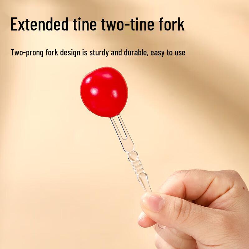 Youshu Disposable Transparent Dessert Forks