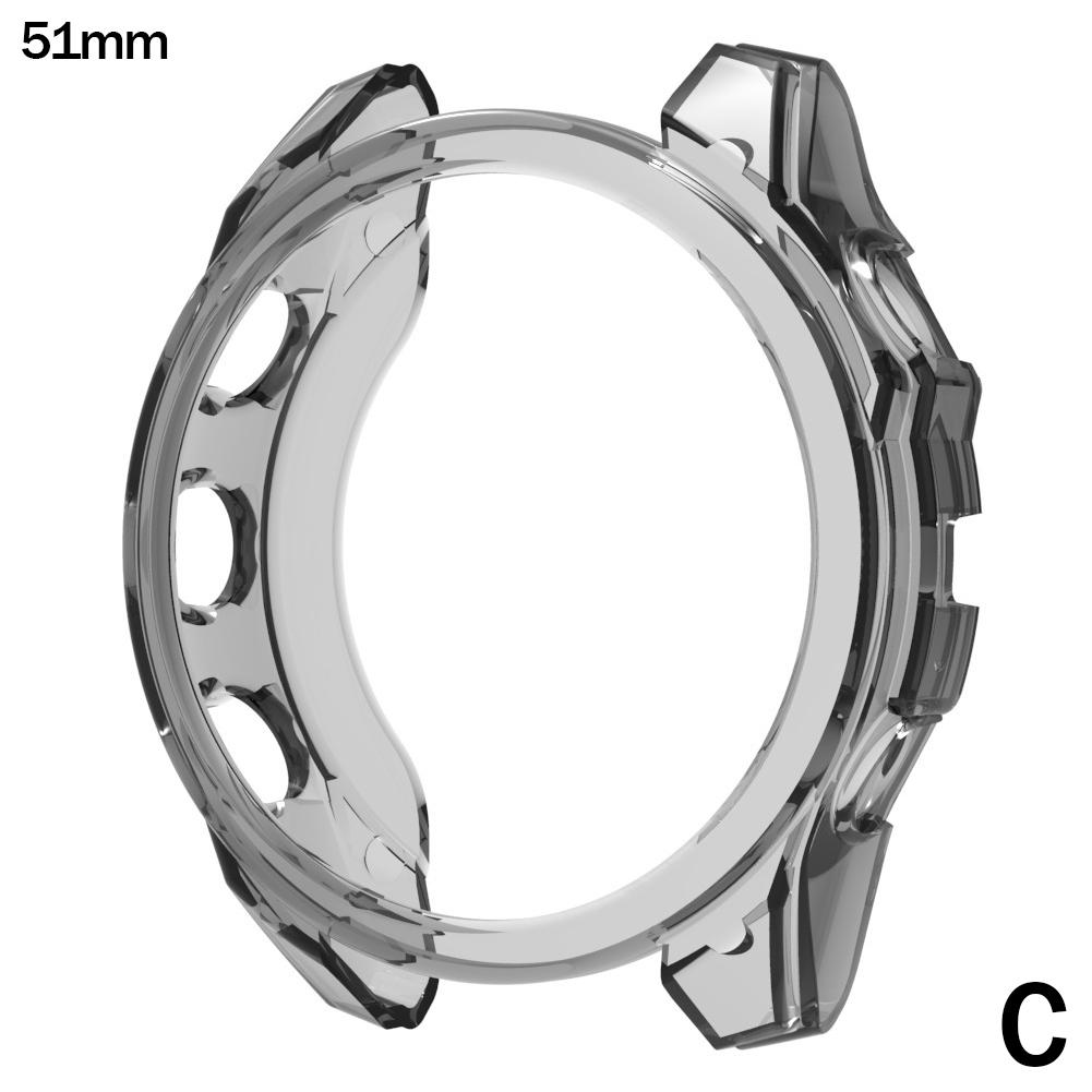  Protector Case For Garmin Fenix 8 51MM E Bumper Cover 43MM Protective Fenix Watch So Q0U8
