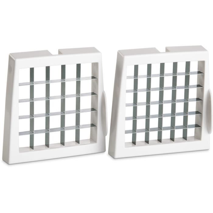 Нож для картофеля фри Leifheit 3206, нескользящий овощерезка для соломки 10 мм или 12 мм, эргономичная ручка, белый