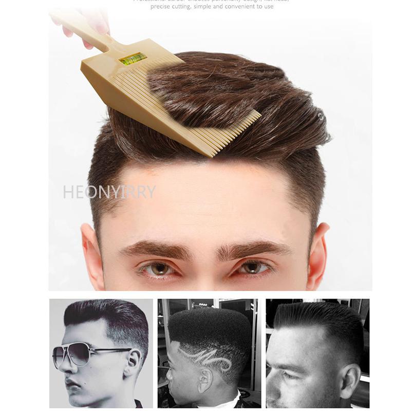 1 шт. мужская направляющая расческа с плоской вершиной, расческа для стрижки волос, инструмент для стрижки волос, инструмент для стрижки LM