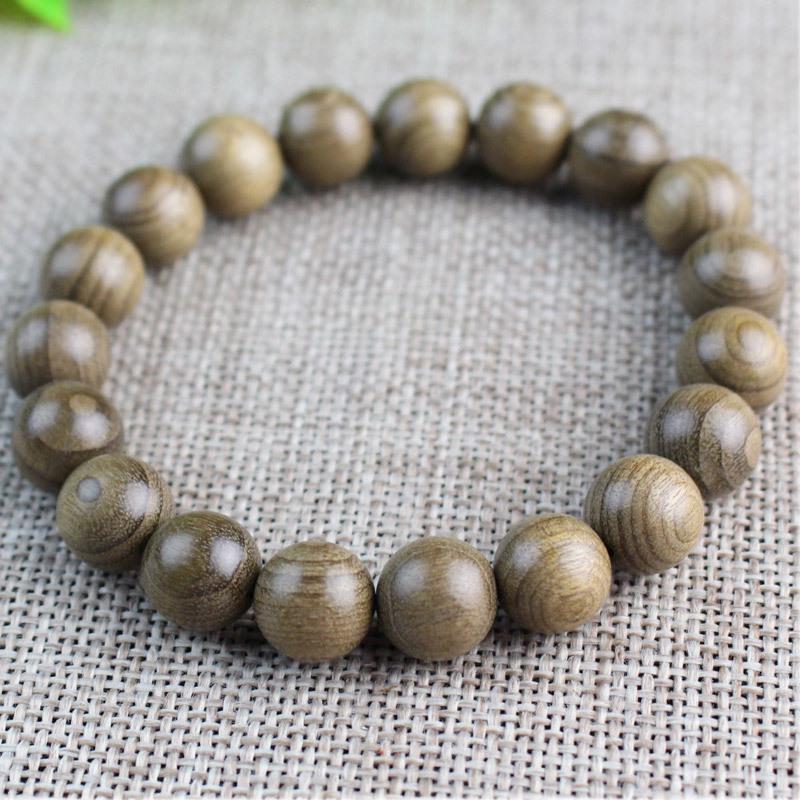 Браслеты из сандалового дерева 10 мм с одной петлей - буддийские бусины унисекс, четки, ювелирные изделия