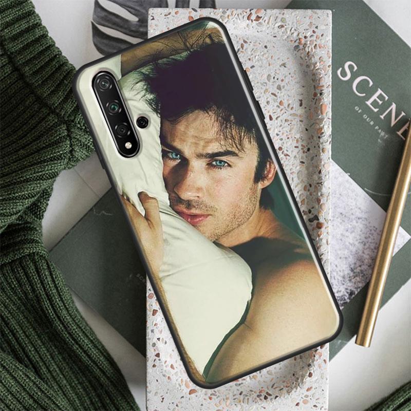 Damon Salvatore For Huawei Nova Y61 Y91 Y70 Y90 Y60 Y72 9 10 SE 12i 12s 11i 5T P60 Pro P20 P30 P40 Lite Case