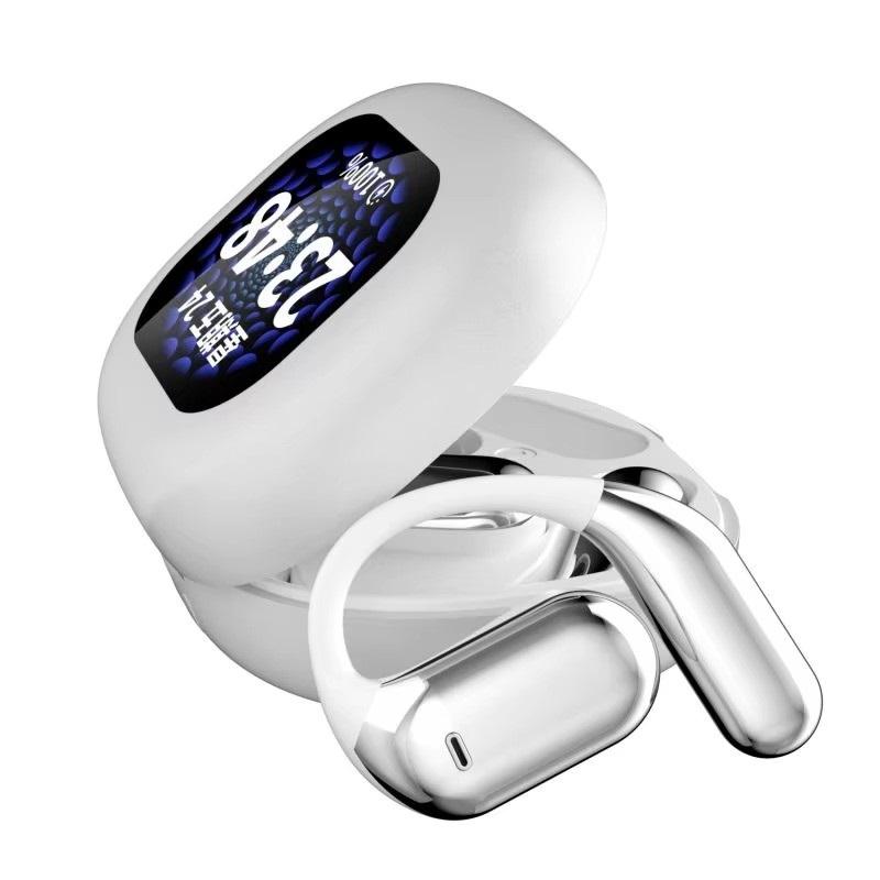 Q16pro Полноцветный Умный Сенсорный Экран Открытые Bluetooth-Наушники V5.4 с Управлением через Приложение ENC Шумоподавление Ощущение Нулевого Веса при Ношении Длительный Срок Службы