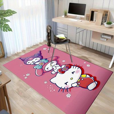1 шт. Коврик с персонажами Sanrio Hello Kitty My Melody - Милый домашний декор, офисный ковер, уличный коврик, идея для подарка на день рождения Ideaz2721